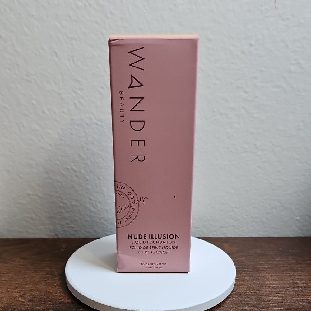 Wander Beauty Nude Illusion Liquid Foundation In Golden Medium 30ml
